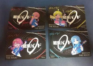 Juego de 4 pegatinas oficiales de Bocchi the Rock Kessoku Band - Imagen 1 de 1