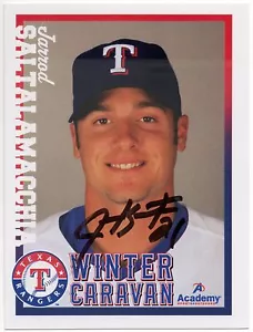 Texas Rangers Academy Round Up 2010 Jarrod Saltalamacchia *autografiado* SGA - Imagen 1 de 1