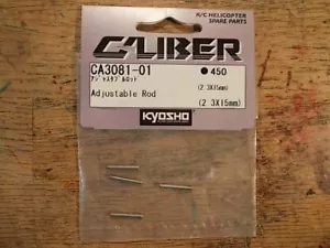 CA3081-01 Varilla Ajustable (2.3x15mm) - Helicóptero Calibre Kyosho Heli - Imagen 1 de 1