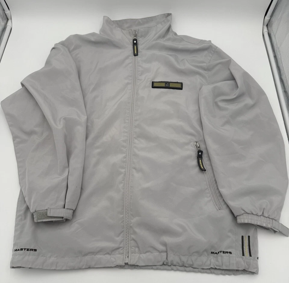 MASTERS AUGUSTA  National Golf Club FULL ZIP RAIN JACKET Size Medium.Read & Look - Image 1 of 4