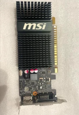 MSI N720-2GD3HLP MSI Nvidia Geforce Gt 720 2GB PCiE DVI HDMI Video Graphics - Image 1 of 4