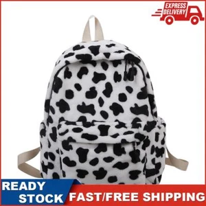 Bolso Escolar Retro Estampado Vaca Mujer Niña Mochila Calle Gran Capacidad Mochilas - Imagen 1 de 12