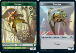 Squirrel Token // Thopter Token - Foil x1 - Modern Horizons 2 - NM-Mint, English - Picture 1 of 1