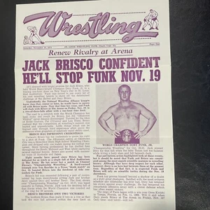 1971 St. Louis Wrestling-Programm - Bild 1 von 5