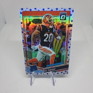 2023 Donruss Optic Dj Turner Blue Star Emoji - Picture 1 of 2