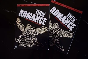 True Romance: Unrated Directors Cut (DVD, 2002) 2 Disc Set W/ Sliding Cover - Picture 1 of 5