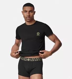 BRAND NEW Versace Mens MEDUSA UNDERSHIRT Black size 5 Retail $125 FREE SHIPPING - Picture 1 of 4