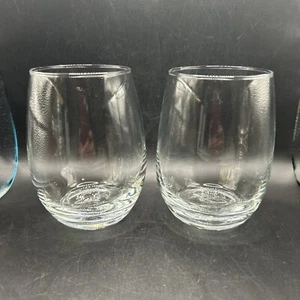 Set Of 2 Vintage Libbey Stemless Wine Glasses High Ball MCM - Picture 1 of 11