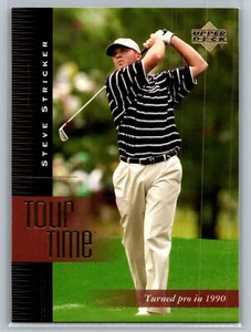 2001 Upper Deck Golf Tour Time Steve Stricker #180 - Picture 1 of 2