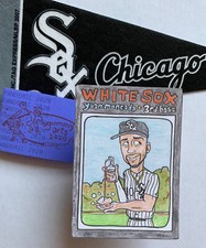 2020 Gummy Arts YOAN MONCADA Pandemic Card by Mike Noren Chicago White Sox