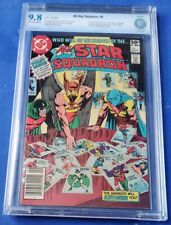 All-Star Squadron #1 CBCS 9.8 Newsstand OW/ White pages highest graded