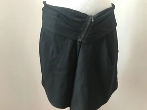 vanessa bruno ATHE womens black mini skirt wool US 4 EU 36 - Picture 1 of 7