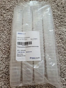 100 Pack of 50ml Disposable PP Autoclavable Beakers Polypropylene New Graduated - Picture 1 of 8