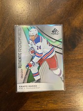 2019 Kaapo Kakko RC SP #101 Game Used Upper Deck Serial Numbered /201
