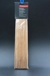 Typhoon 10 pairs Reusable Bamboo Sushi Chinese Oriental Food Chop Sticks - Picture 1 of 1