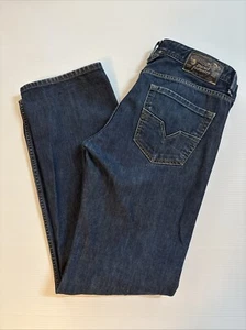 Diesel Jeans Mens Larkee Wash 008Z8 Button Fly W34 L32 - Picture 1 of 16
