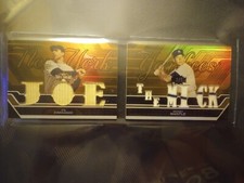  Topps Triple Threads Mickey Mantle/Joe DiMaggio! Gold/9 "INVESTMENT"
