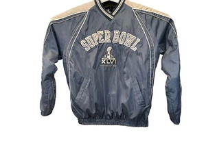 NFL Indianapolis Colts Super Bowl XLVI Windbreaker 2012 Pullover Erwachsene Large - Bild 1 von 6
