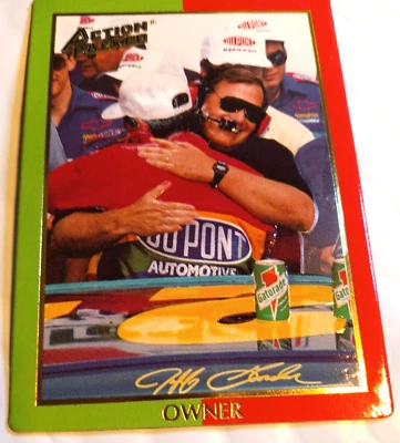 * 1994 #18 Action Packed Jeff Gordon/Rick Hendrick  from Champ and Challenger - Image 1 of 4