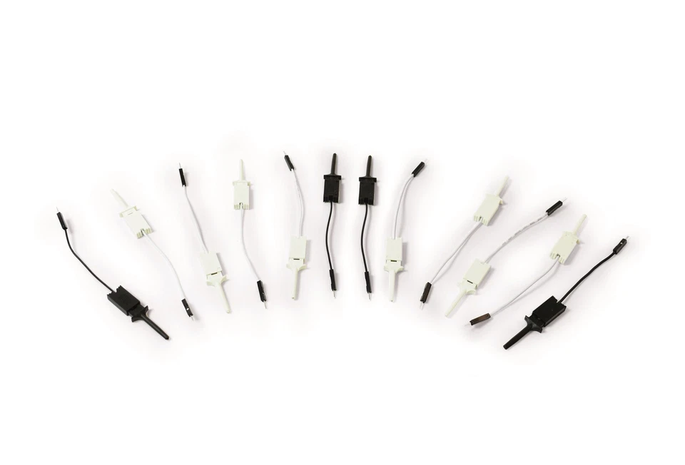 Pico Technology Logic test clips, pack of 12 for MSO Mixed Signal Oscilloscopes - Image 1 of 1