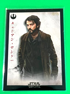 2025 Topps Star Wars Meiyo C-Asian Andor RA-9 Black 72/75 - Picture 1 of 2
