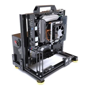 Open Air Computer Case PC Test Bench ITX Motherboard Chassis Aluminum Bracket... - Picture 1 of 7