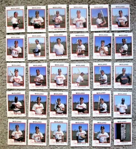1987 ProCards MIDLAND ANGELS Team Set - 30 Cards - CALIFORNIA ANGELS AA - Picture 1 of 4