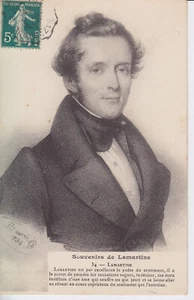 Lamartine CPA adresée a Marthe Lelievre 1913 - Imagen 1 de 2