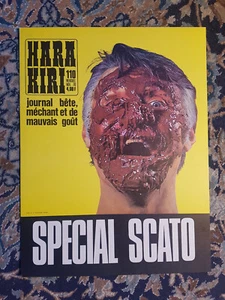 Original Kiosk Poster Nov. 1970 HARA KIRI MONTHLY N° 110 - Special Scato - Picture 1 of 1