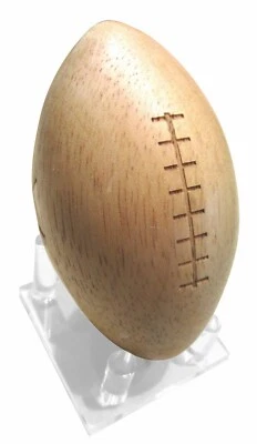 Футбол мозг тизер подарок вызов 2 изделия деревянная головоломка на стойке - Изображение 1 из 3