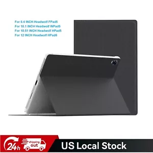 Protective Tablet Case Leather Stand Cover for HeadWolf 8" 8.4" 10.1" 10.51" 12" - Picture 1 of 14
