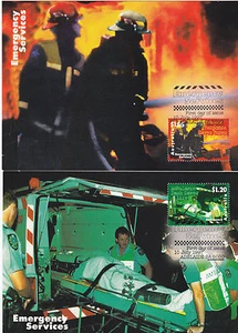 1997 Emergency Services - Maxi Cards (4) - Imagen 1 de 2