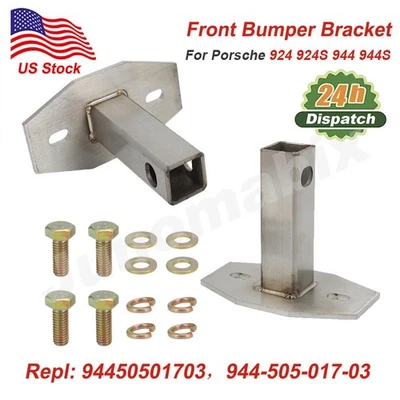 Soporte de parachoques delantero corto para Porsche 924 944 944S 94450501703 944-505-017-03 Foto 1 de 4