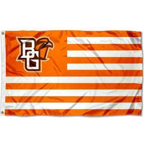 Bowling Green State University Falcons Stars and Stripes Nation USA Flag - Picture 1 of 7