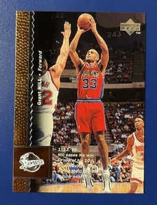 1996-97 Upper Deck Basketball Grant Hill Detroit Pistons #34 - Picture 1 of 2