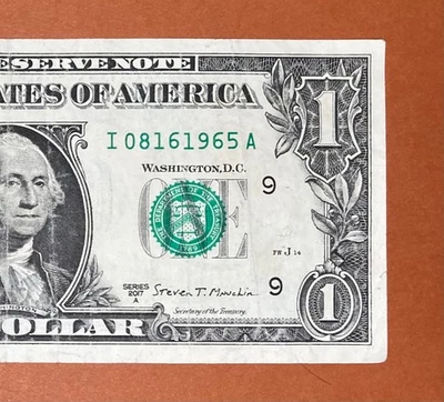 August 16, 1965 (I 08161965 A) Birthday Note $1 One Dollar Bill ` - Image 1 of 3