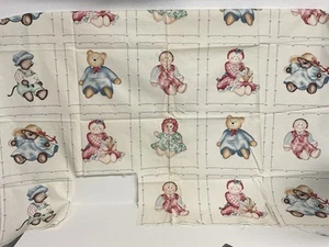 Cotton Children’s Toys Quilt Blocks Panel, 30” X 41” - Picture 1 of 3