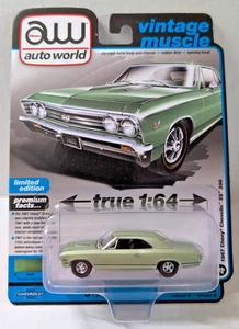 Auto World Premium Vintage Muscle 1967 Chevy Chevelle SS 396 Neu Kostenloser Versand - Bild 1 von 7