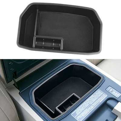 1 Pc Car Center Console Organizer Tray Plug-in Tray For Toyota Land Cuiser LC200 - Image 1 of 4