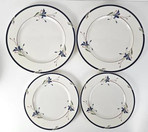 4 platos de cena y 2 ensaladas Town & Country Fine China Gorham Melon Bud Japón - Imagen 1 de 10