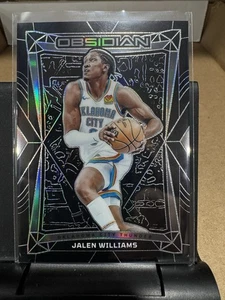 2023-24 Panini Obsidian #77 Jalen Williams OKC Thunder - Imagen 1 de 2