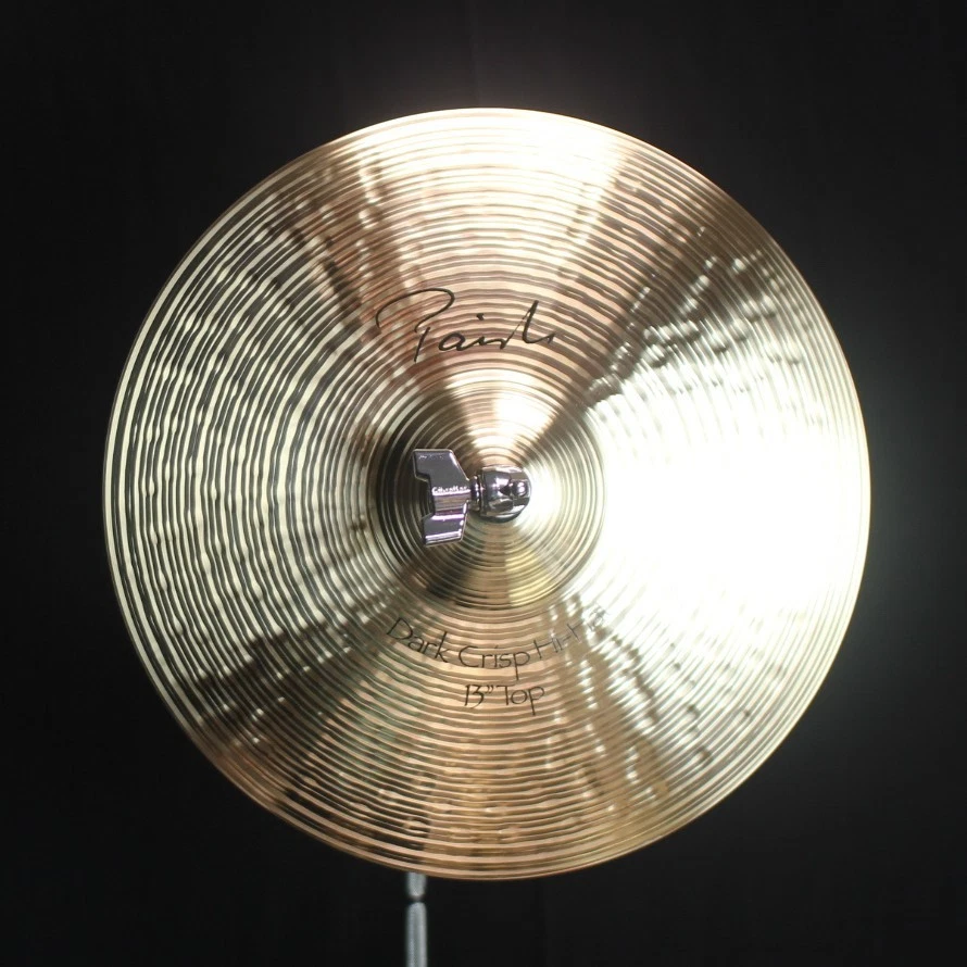 Paiste 13" Signature Dark Crisp Hi Hats - 746g/1250g (video demostración) Foto 1 de 1