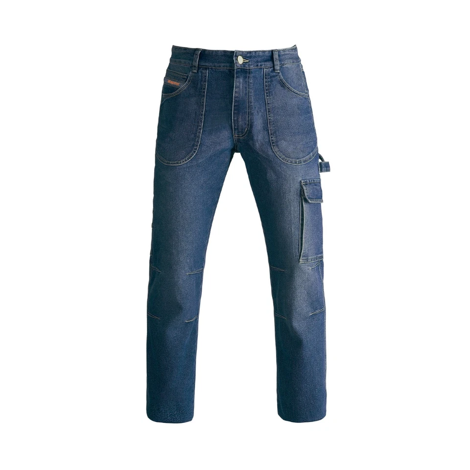 Kapriol Touran Pantaloni Jeans da Lavoro Elasticizzati Regular Fit Resistenti - Immagine 1 di 4