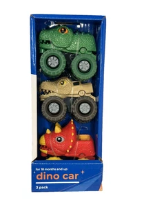 3 pack dino cars 18+ months - Picture 1 of 3