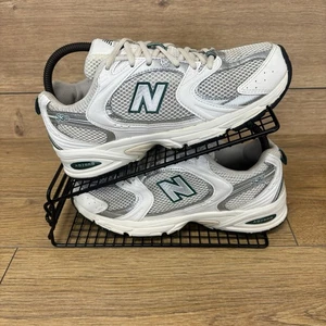 New Balance 530 Schuhe Damen Gr. UK 7 Weiß Mesh Retro Chunky Sneaker - Bild 1 von 11