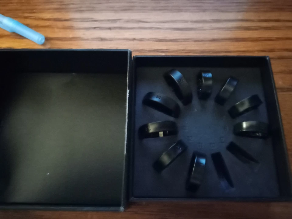 Samsung - Kit Tamaño Anillo Galaxy - Negro - (2025) (Falta Talla 9 y 10) Foto 1 de 1