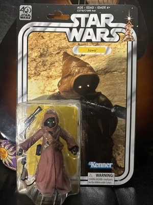 Figura de acción Star Wars The Black Series JAWA 6 pulgadas escala 40 aniversario NUEVO Foto 1 de 4