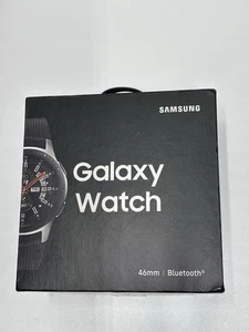 Samsung Galaxy Watch Bluetooth 46 mm - Black UK Version Mint condition - Picture 1 of 9