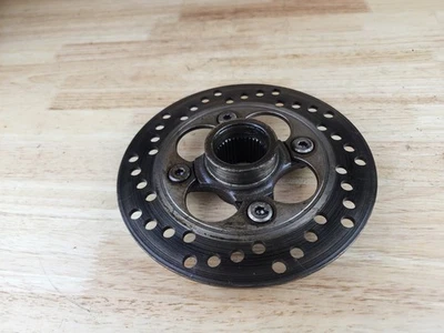87 TRX250R 1987 HONDA OEM EJE TRASERO FRENO ROTOR DISCO BUJE 1985 1986 86 ATC 250R Foto 1 de 4