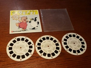 Seltenes "PETZI" View-Master Vintage 3-Rollen GAF Paket B 458-D - Bild 1 von 8